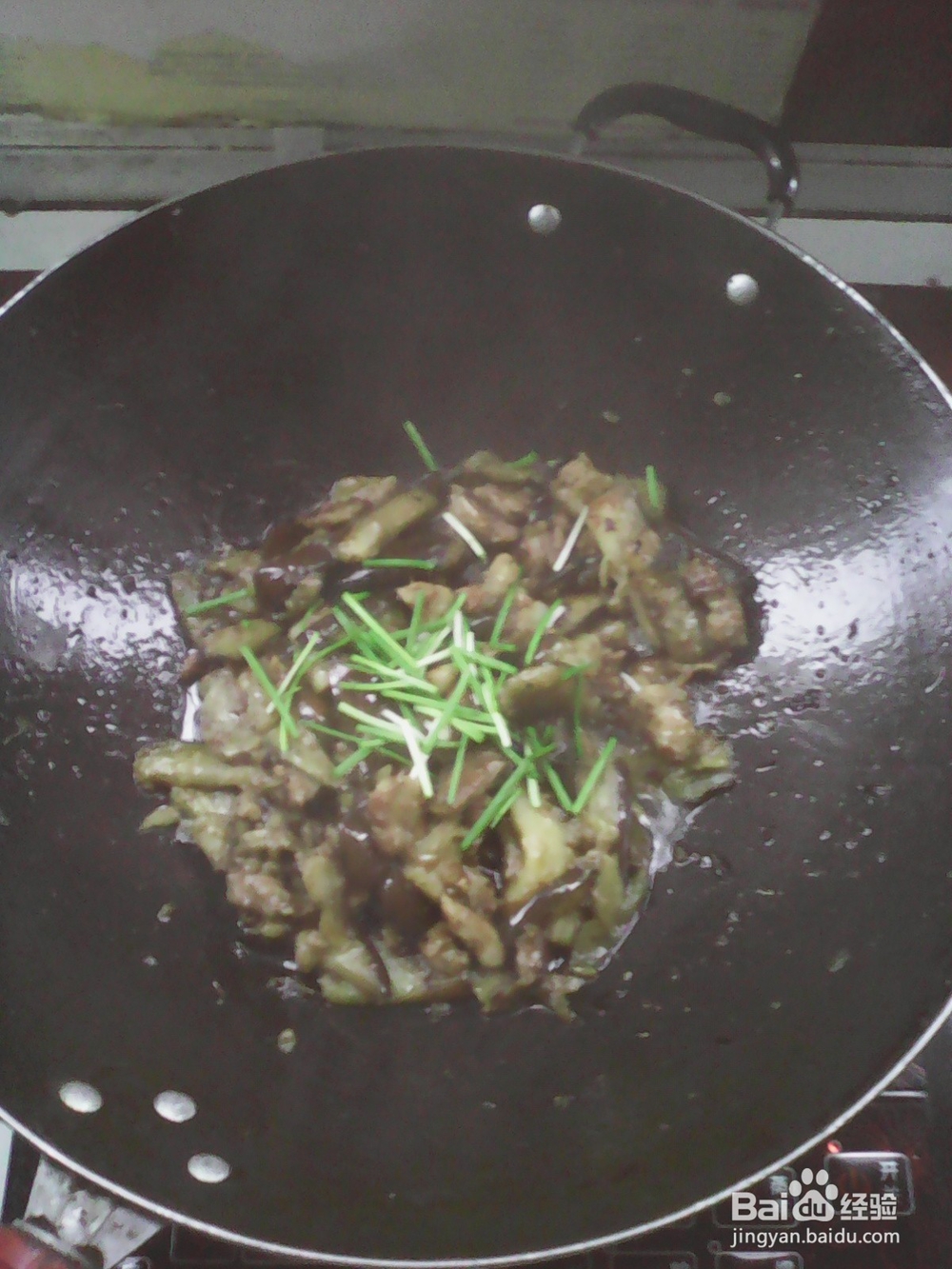 家常菜-五花肉炒茄子