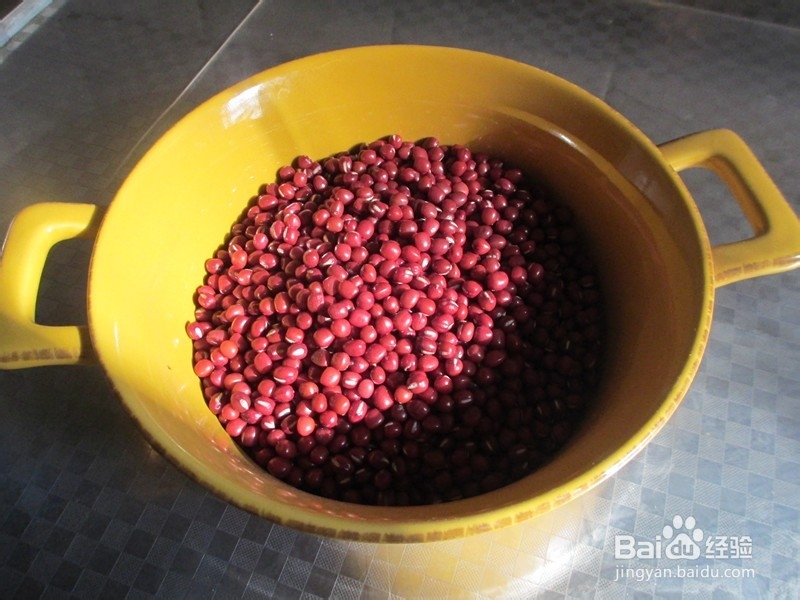 糗豆馅的简易方法