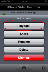 iPhone录像工具Video Recorder 3G 2.0