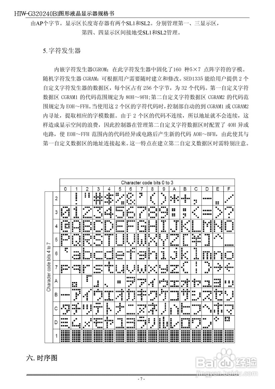 HTW-G320240B1系列液晶显示模块使用手:[1]