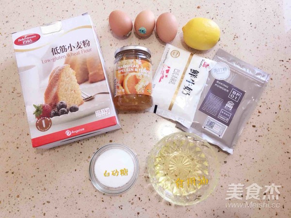 橘子酱麦芬蛋糕