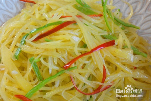 清炒土豆丝的做法