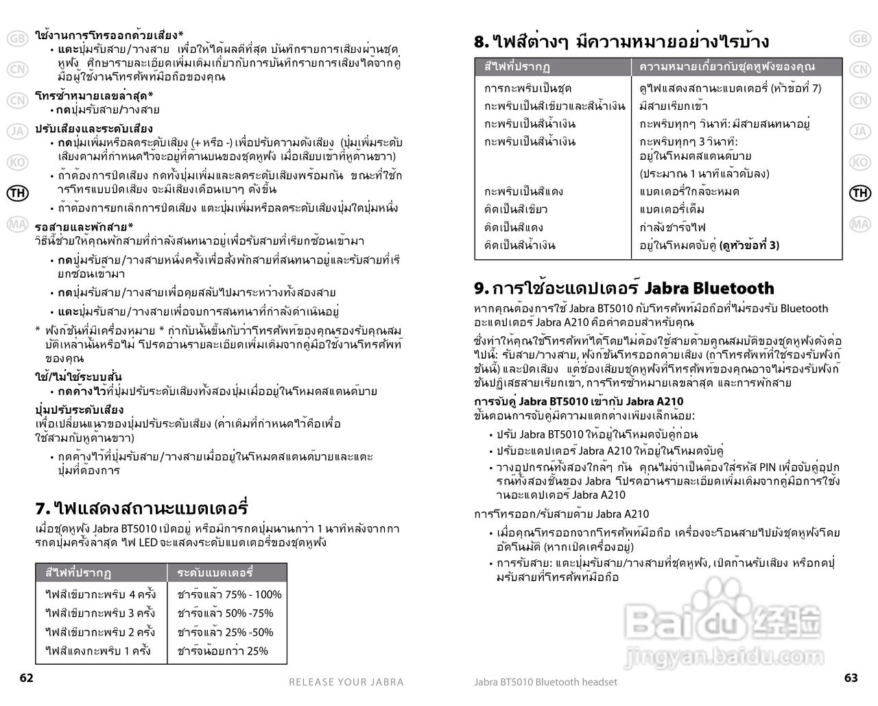 Jabra BT5010蓝牙耳机使用手冊:[4]