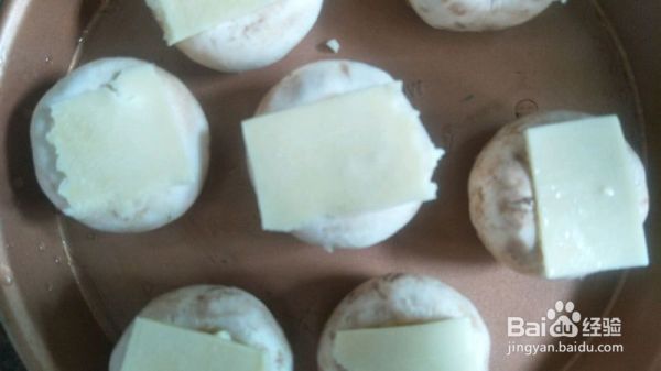 蒜蓉芝士焗口蘑