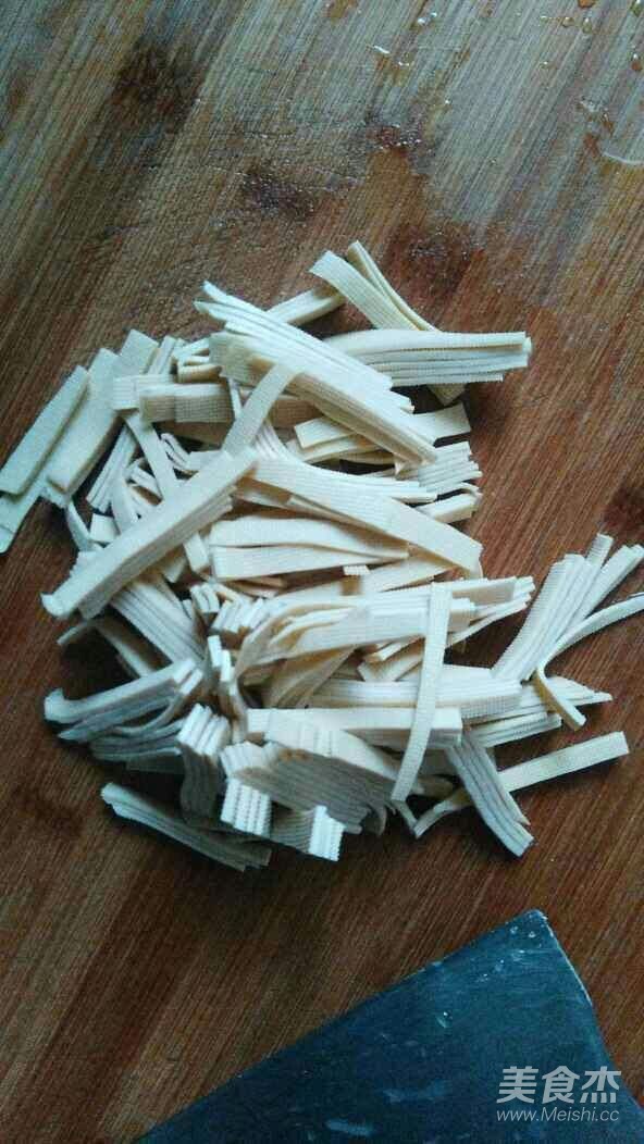 甜玉米炒豆腐丝