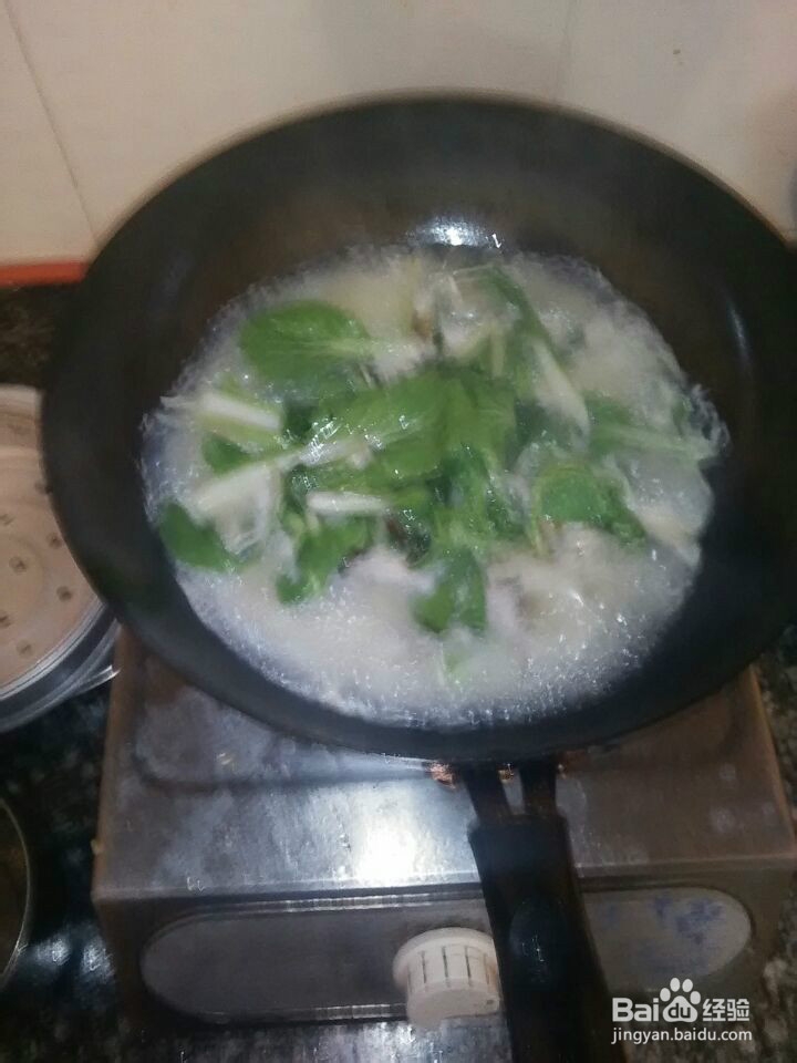 好吃的蔬菜鸡蛋面