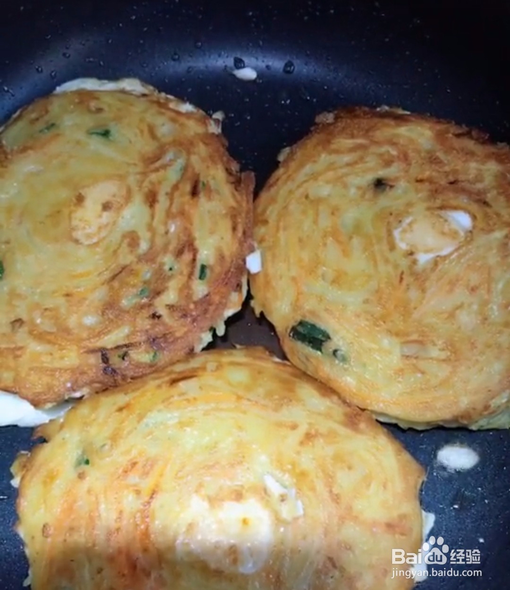 鸟巢鸡蛋饼的美味做法