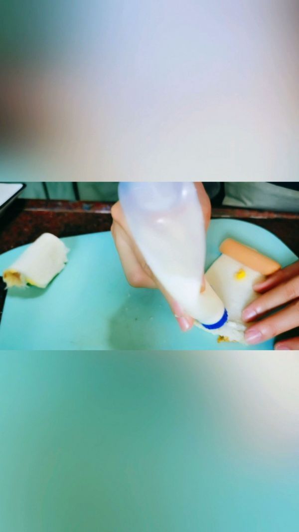 肉松吐司火腿卷