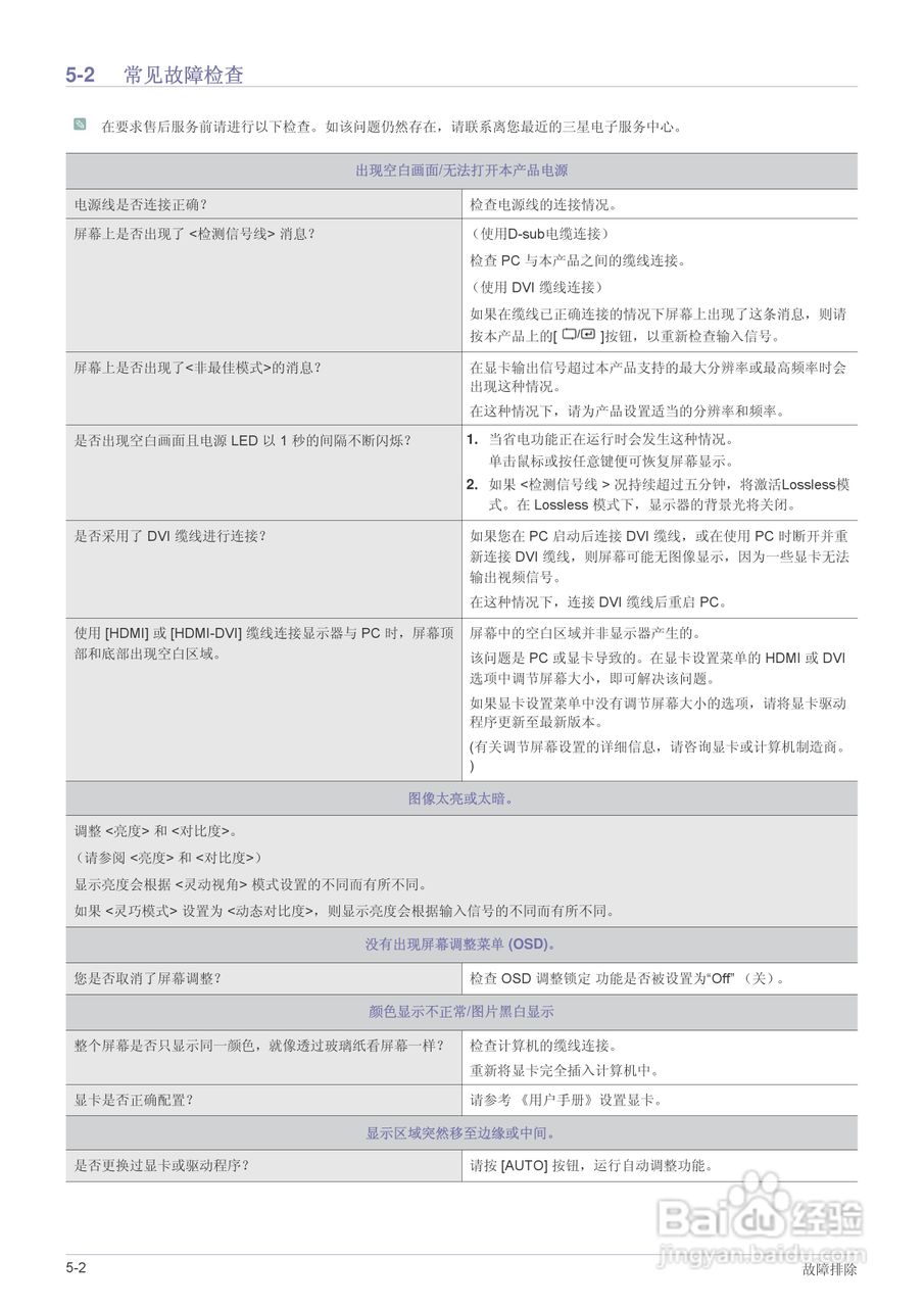 三星S22A350B液晶显示器使用说明书:[5]