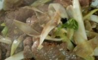 简单易学的家常菜：葱爆羊肉