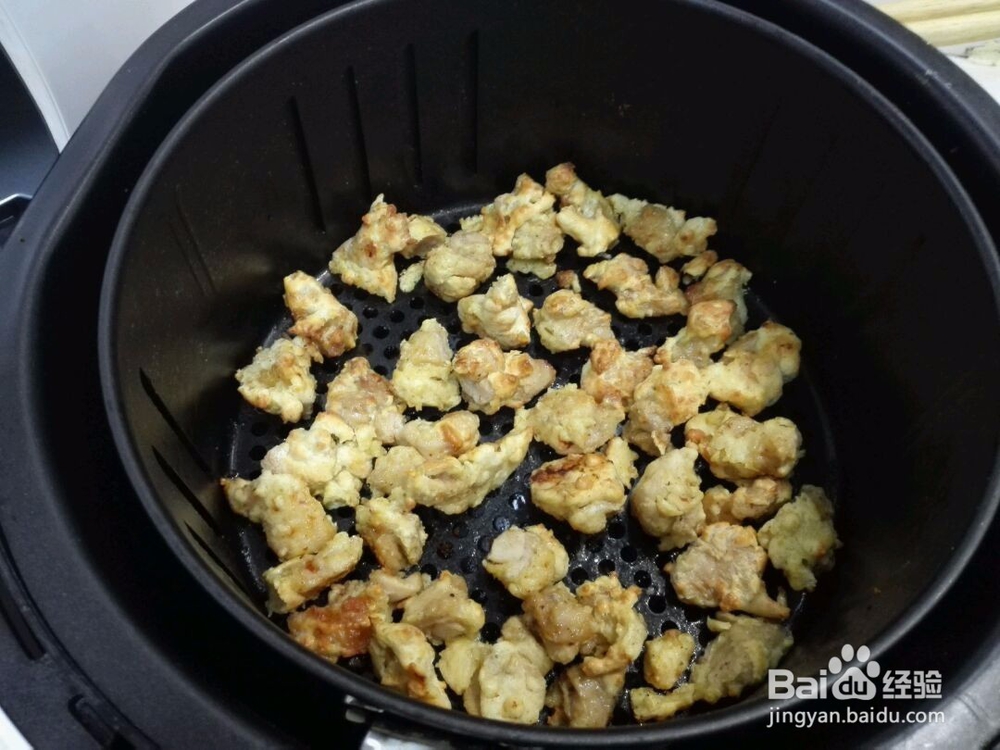 空气炸锅黄油鸡米花