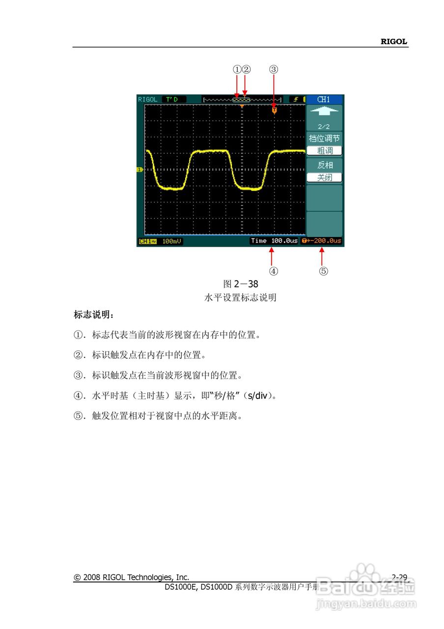 DS1052D数字示波器使用说明书:[6]