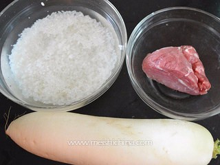 好吃的萝卜丝肉末粥