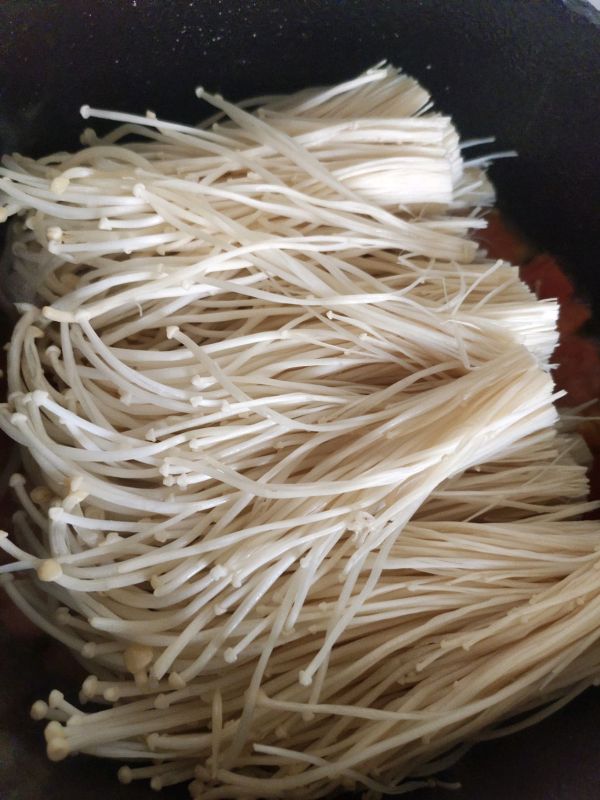 低卡低脂茄汁金针菇