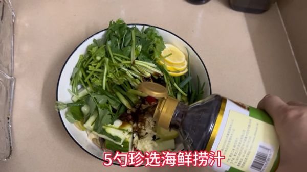 凉拌青瓜小海鲜