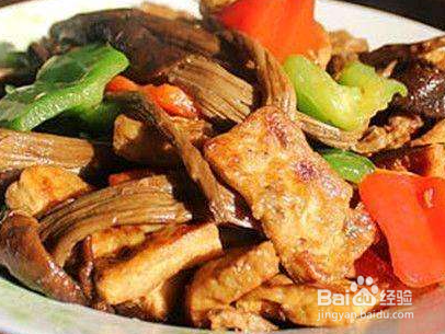 如何做香菇烧豆腐