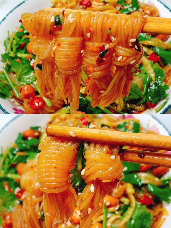 雪碧凉拌魔芋丝