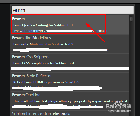 sublime编辑器插件的安装方法