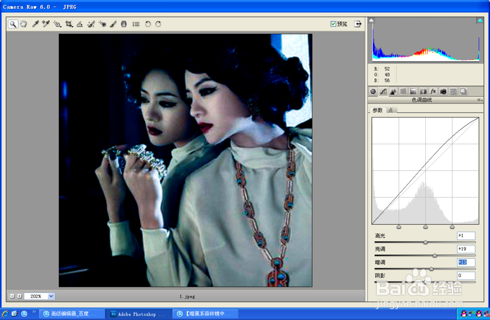 用PS调出暗黑系森林镜后世界