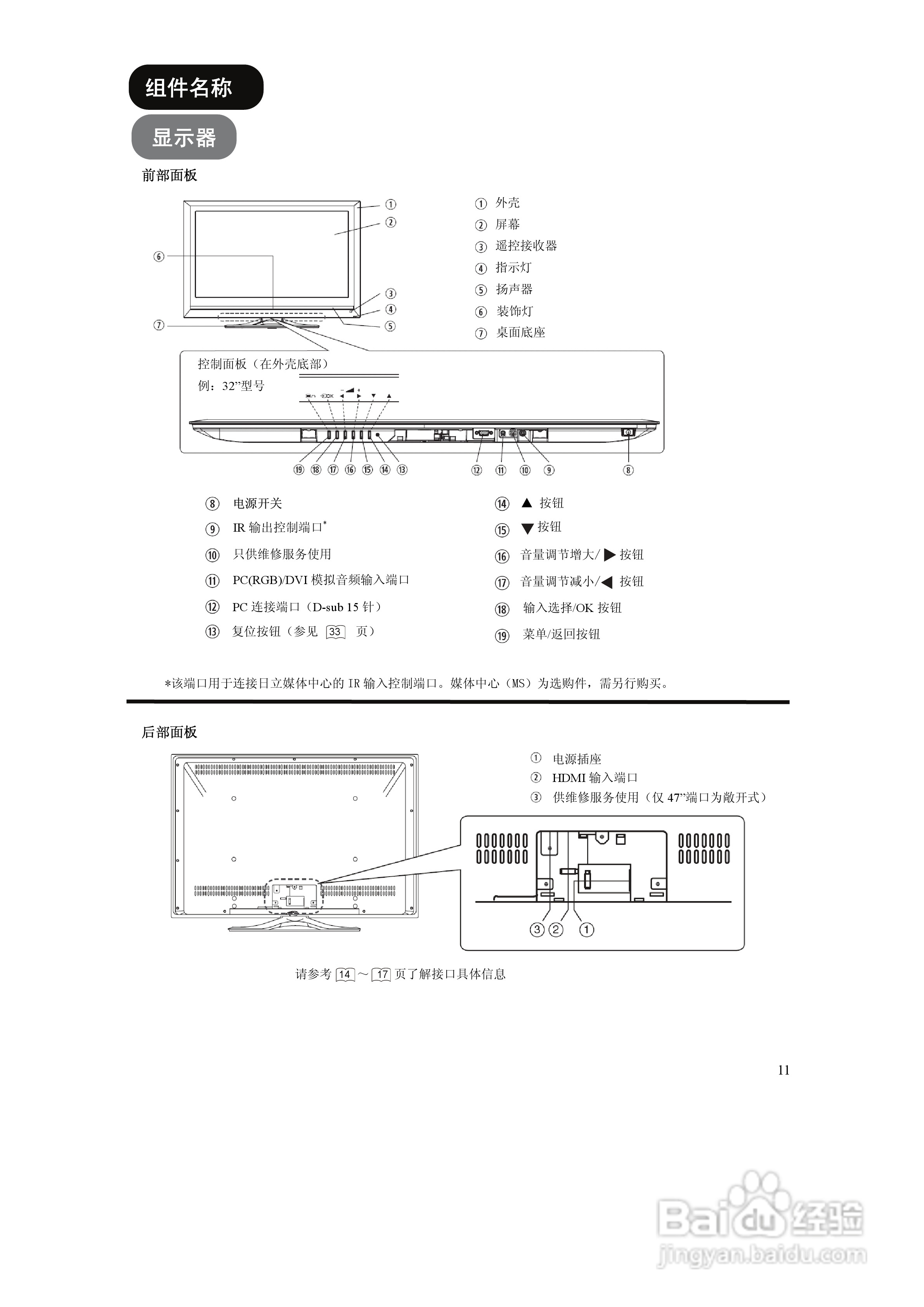 日立液晶电视显示器UT42-MX28CB/CW型使用说明书:[2]