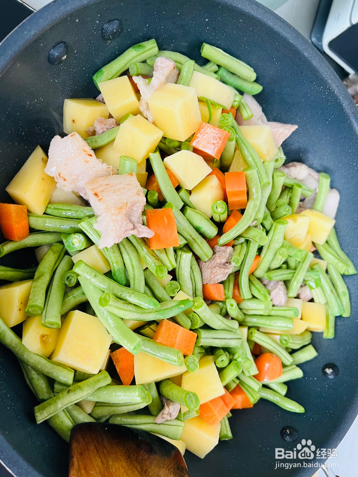 好吃的豆角焖饭的做法