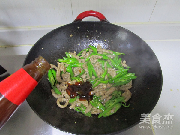 蚝油杭椒牛肉