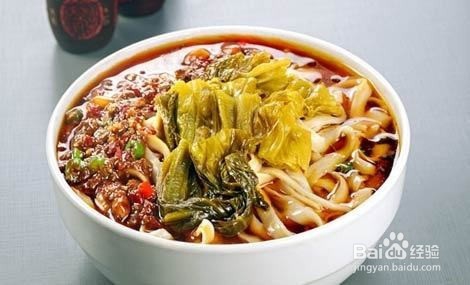 四川酸菜面的做法