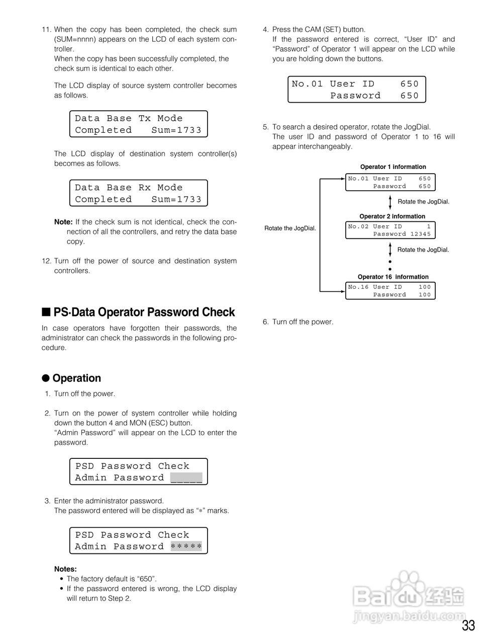 Panasonic WV-CU650以太网络系统控制器说明书:[4]