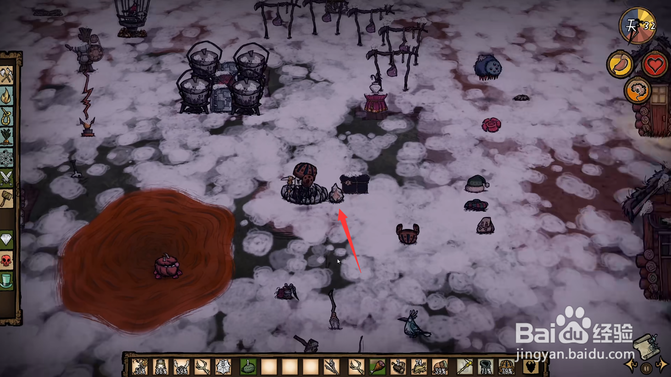 饥荒联机版怎么在箱子上写字