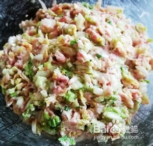 食补佳品白菜馅饺子