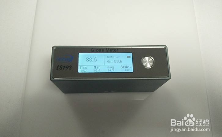 测量塑料光泽用单角度光泽度计