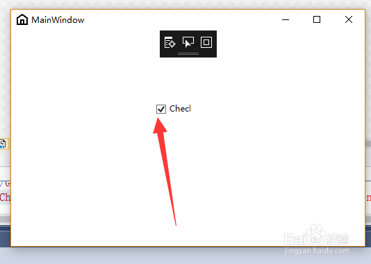 WPF checkbox如何默认选中