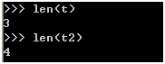 python的元组tuple的创建和常用操作