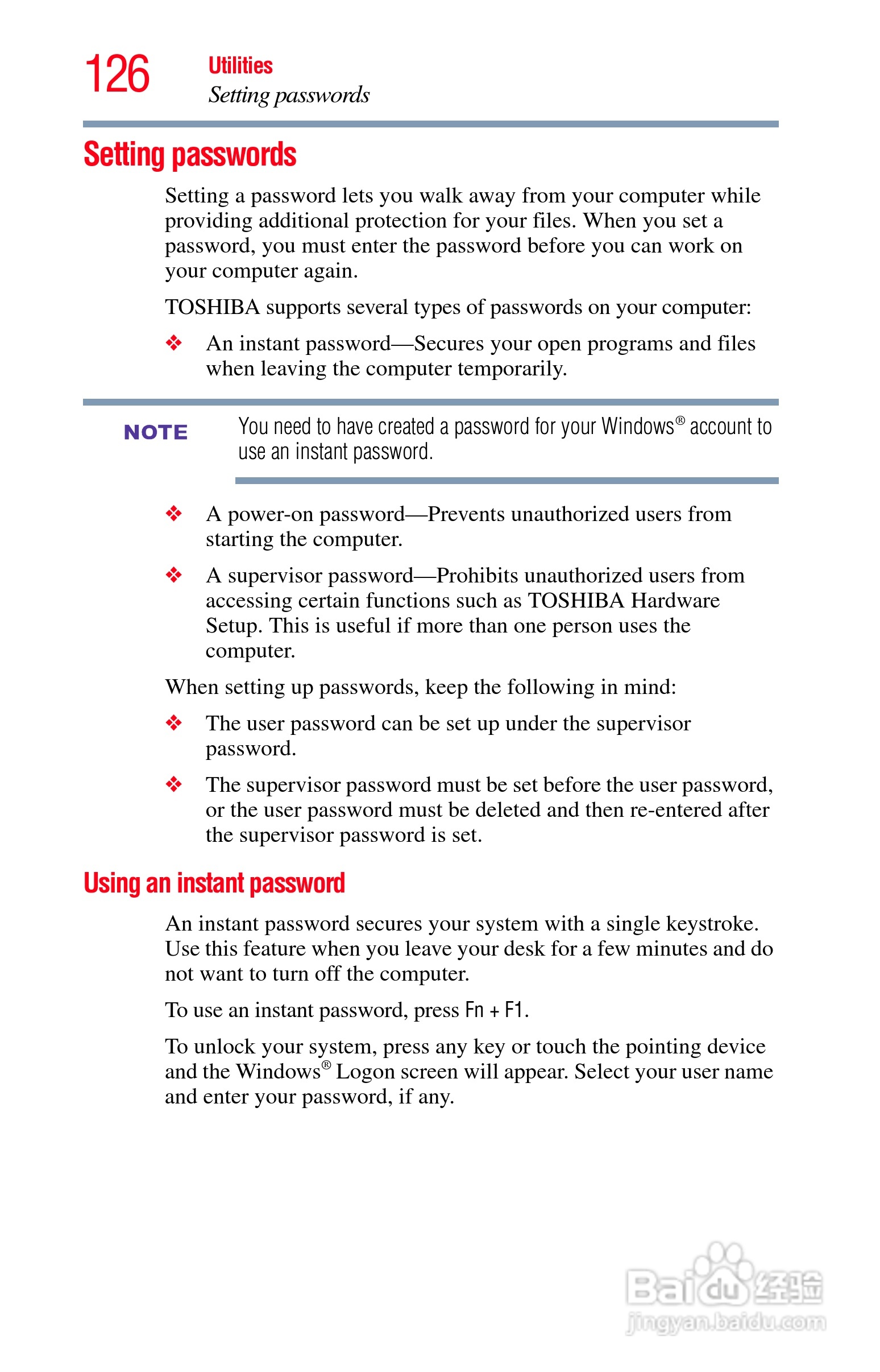 东芝NB300笔记本电脑使用说明书:[13]