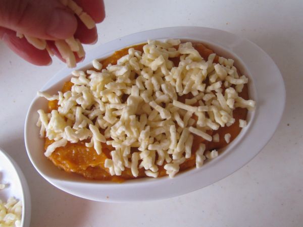 南瓜酱焗娃娃菜