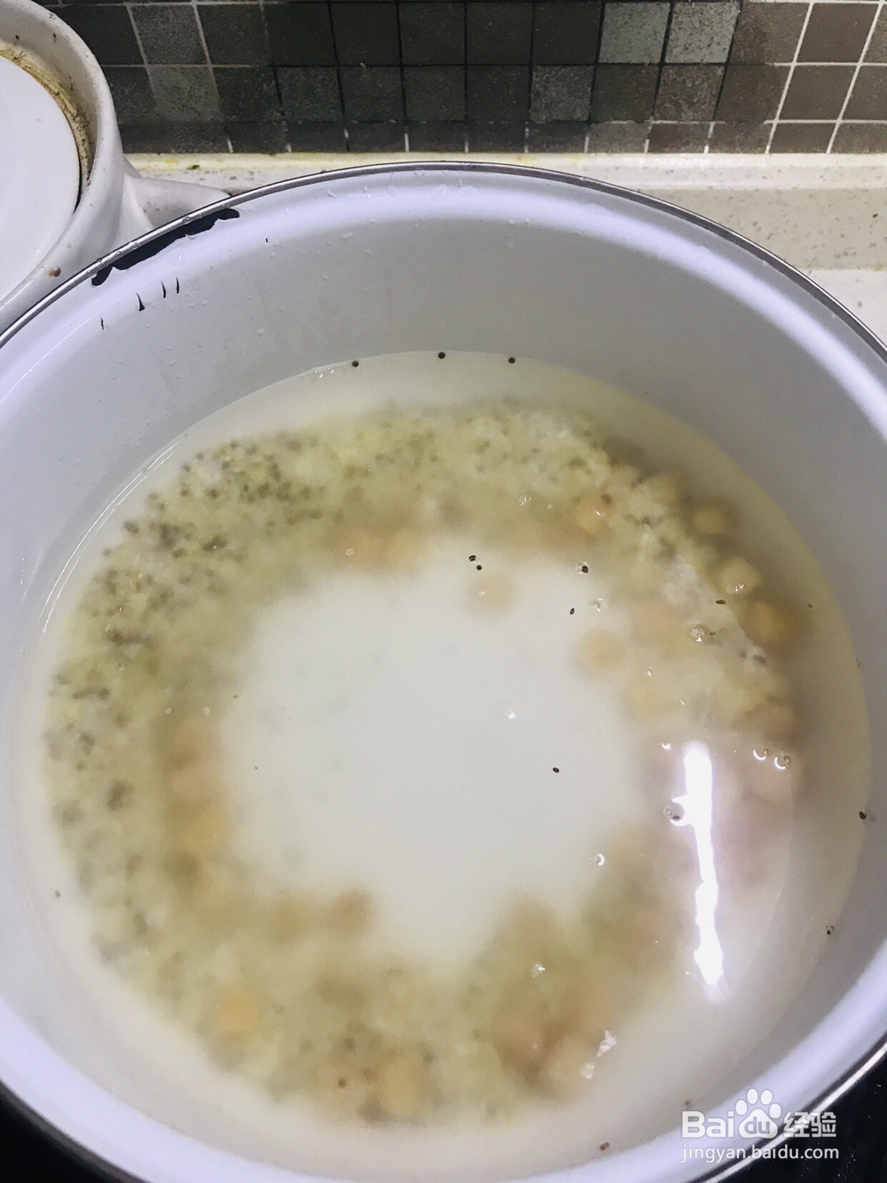 忍不住流口水的海虾杂粮粥