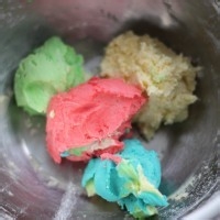 梦幻彩虹曲奇饼干