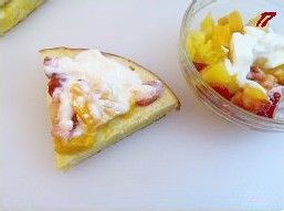 低脂高纤富含C的营养早餐——电饭锅版草莓蛋糕