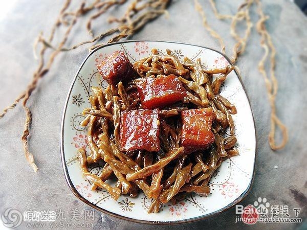 每日推荐：五花肉烧干豆角