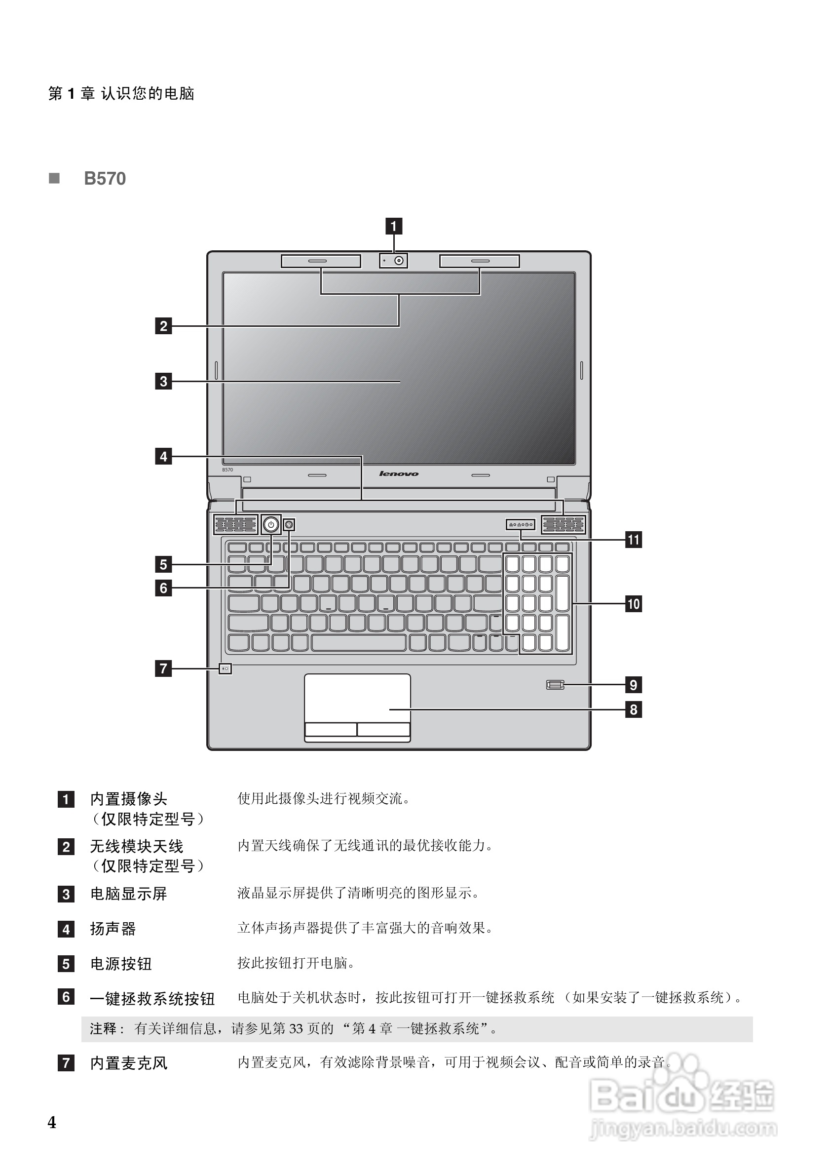 联想Lenovo V470笔记本电脑使用说明书:[1]