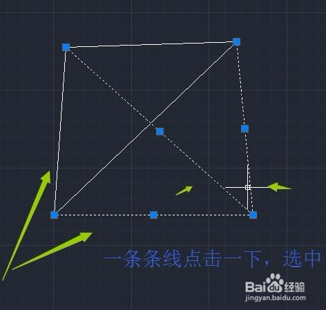 cad线条选中的3种方法（零基础）