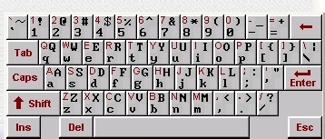 电脑桌面上出现一个软键盘怎么取消