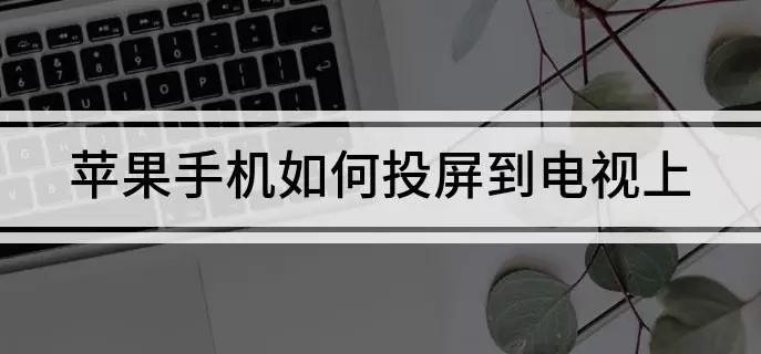 苹果手机怎样投屏到电视上详细步骤