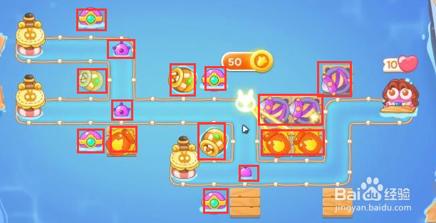 保卫萝卜4第74关攻略