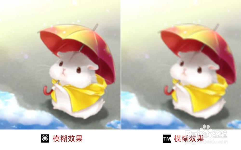 PS中滤镜模糊“形状模糊”怎么用？