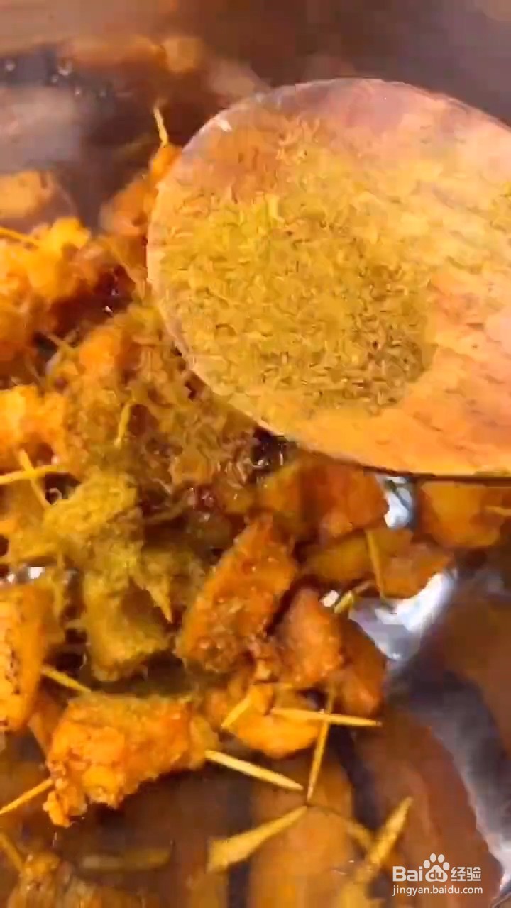 如何制作猪肉牙签肉