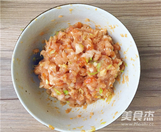 咸蛋黄油豆腐酿肉