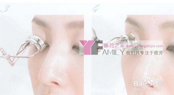 自然的睫毛如何夹出来