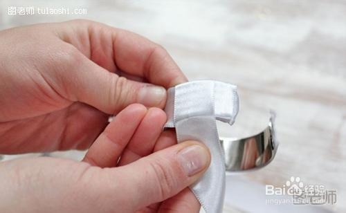 夏季小饰品diy 手工制作精致丝带手镯