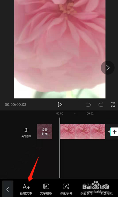 抖音上发照片怎么配文字说话